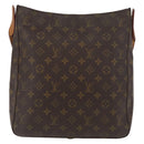 LOUIS VUITTON Monogram Looping GM Shoulder Bag M51145 LV Auth BA12873-3