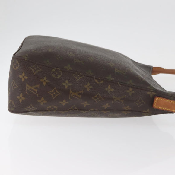 LOUIS VUITTON Monogram Looping GM Shoulder Bag M51145 LV Auth BA12873