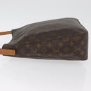 LOUIS VUITTON Monogram Looping GM Shoulder Bag M51145 LV Auth BA12873-5