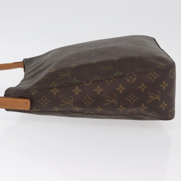 LOUIS VUITTON Monogram Looping GM Shoulder Bag M51145 LV Auth BA12873