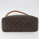LOUIS VUITTON Monogram Looping GM Shoulder Bag M51145 LV Auth BA12873-9