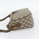 GUCCI GG Supreme Web Sherry Line Bag PVC Beige Gold 89 02 077 Auth BA12879-4