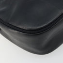 Salvatore Ferragamo Vala Umhängetasche Leder Navy Gold Auth BA12880-16