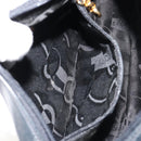 Salvatore Ferragamo Vala Umhängetasche Leder Navy Gold Auth BA12880-21