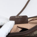 GUCCI GG Supreme Web Sherry Line Bag PVC Beige Gold 89 02 032 Auth BA12881-12