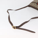 GUCCI GG Supreme Web Sherry Line Bag PVC Beige Gold 89 02 032 Auth BA12881-7