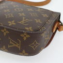 LOUIS VUITTON Monogram Saint Cloud PM Shoulder Bag M51244 LV Auth BA12882-16