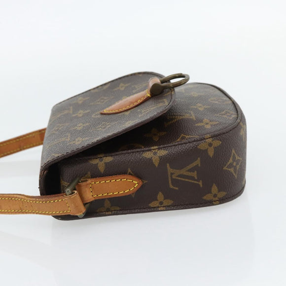LOUIS VUITTON Monogram Saint Cloud PM Shoulder Bag M51244 LV Auth BA12882