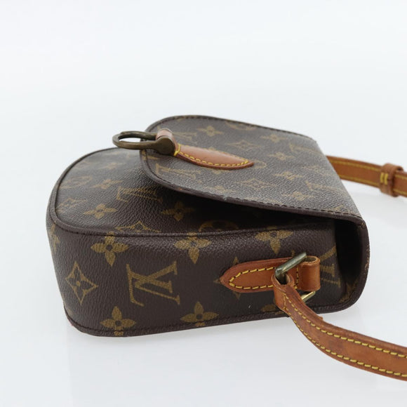 LOUIS VUITTON Monogram Saint Cloud PM Shoulder Bag M51244 LV Auth BA12882