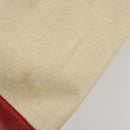 HERMES Victoria 43 Handtasche beschichtete Leinwand Beige Auth BA12885-9
