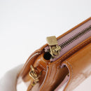 LOUIS VUITTON Monogram Vernis Motto Pouch Marshmallow Pink M91312 Auth BA12888-19