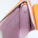 LOUIS VUITTON Monogram Vernis Motto Pouch Marshmallow Pink M91312 Auth BA12888-21