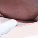 LOUIS VUITTON Monogram Vernis Motto Pouch Marshmallow Pink M91312 Auth BA12888-11