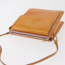 LOUIS VUITTON Monogram Vernis Motto Pouch Marshmallow Pink M91312 Auth BA12888-6