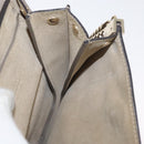 Chloe Fay Shoulder Bag Leather Beige Gold Auth BA12889-21