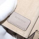 Chloe Fay Shoulder Bag Leather Beige Gold Auth BA12889-24