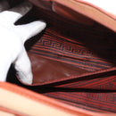 SAINT LAURENT Boston Bag Canvas Braun Auth BA12896-19