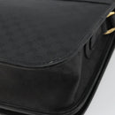 GUCCI Micro GG Supreme Web Sherry Line Tasche PVC Schwarz 001 904 0915 Auth BA12899-15