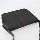 GUCCI Micro GG Supreme Web Sherry Line Tasche PVC Schwarz 001 904 0915 Auth BA12899-6
