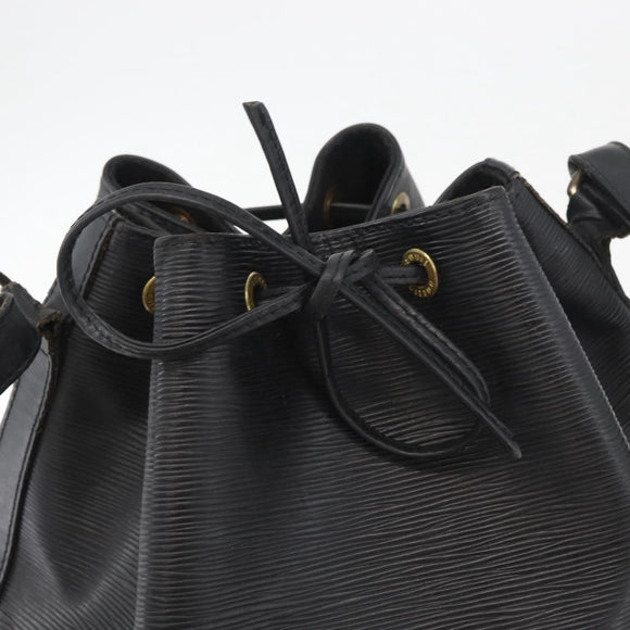 LOUIS VUITTON Epi Noe Shoulder Bag Black M44002 LV Auth BA12901