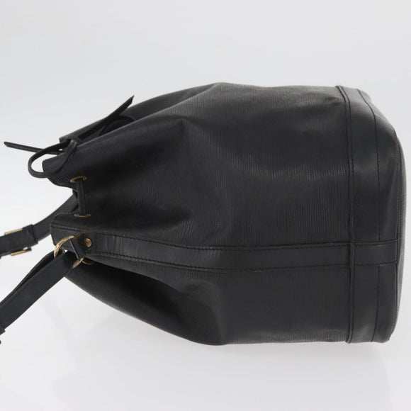 LOUIS VUITTON Epi Noe Shoulder Bag Black M44002 LV Auth BA12901