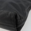 CHANEL Tote Bag Caviar Skin Black Gold CC Auth BA12903-9