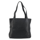 CHANEL Tote Bag Caviar Skin Black Gold CC Auth BA12903-2