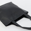 CHANEL Tote Bag Caviar Skin Black Gold CC Auth BA12903-6
