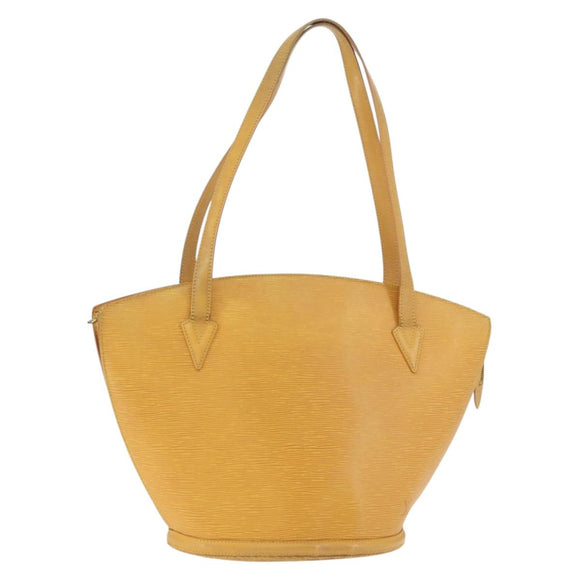 LOUIS VUITTON Epi Saint Jacques Shopping Bag Yellow M52269 LV Auth BA12906