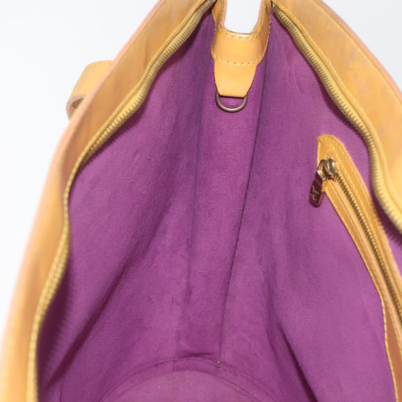 LOUIS VUITTON Epi Saint Jacques Shopping Bag Yellow M52269 LV Auth BA12906