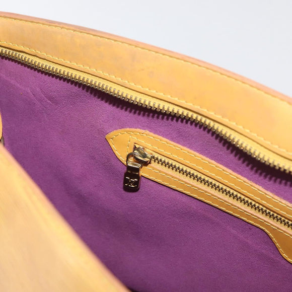 LOUIS VUITTON Epi Saint Jacques Shopping Bag Yellow M52269 LV Auth BA12906
