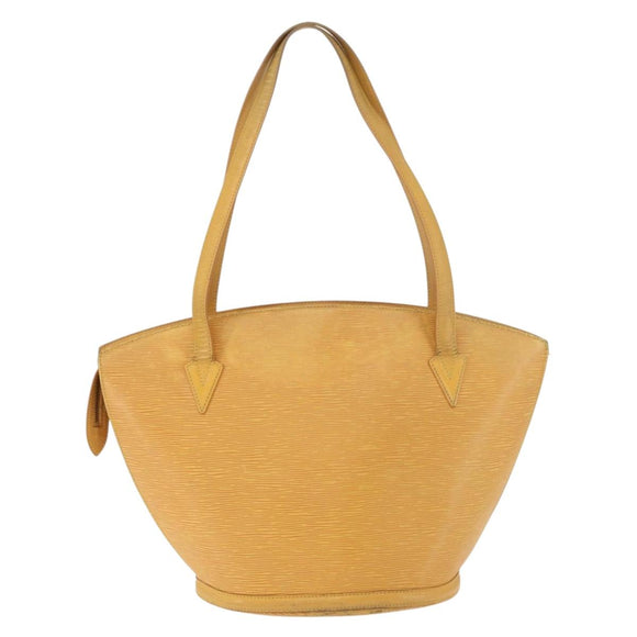 LOUIS VUITTON Epi Saint Jacques Shopping Bag Yellow M52269 LV Auth BA12906