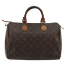 LOUIS VUITTON Monogram Speedy 30 Handtasche M41526 LV Auth BA12907-2