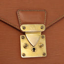 LOUIS VUITTON Epi Serie Dragonne Handtasche Zipangu Gold M52618 LV Auth BA12910-17