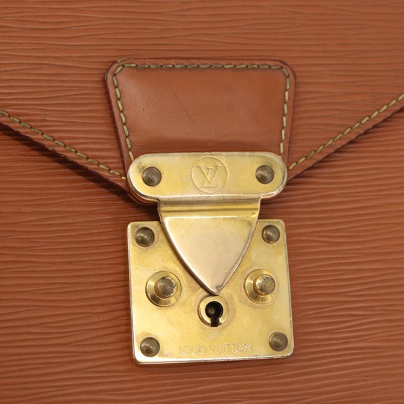 LOUIS VUITTON Epi Serie Dragonne Handtasche Zipangu Gold M52618 LV Auth BA12910