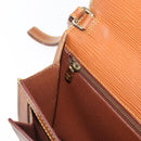LOUIS VUITTON Epi Serie Dragonne Handtasche Zipangu Gold M52618 LV Auth BA12910-21