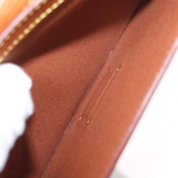 LOUIS VUITTON Epi Serie Dragonne Handtasche Zipangu Gold M52618 LV Auth BA12910
