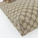 GUCCI GG Supreme Tote Bag PVC Beige Gold 002 39 6130 Auth BA12912-11
