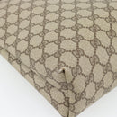 GUCCI GG Supreme Tote Bag PVC Beige Gold 002 39 6130 Auth BA12912-13