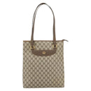 GUCCI GG Supreme Tote Bag PVC Beige Gold 002 39 6130 Auth BA12912-2