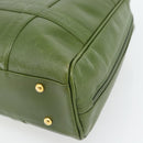 GIVENCHY Handtasche Leder Khaki Gold Original BA12916-12