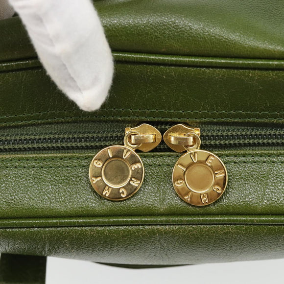 GIVENCHY Handtasche Leder Khaki Gold Original BA12916