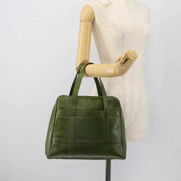 GIVENCHY Handtasche Leder Khaki Gold Original BA12916