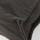 HERMES Her Line Tragetasche Canvas Grau Silber Auth BA12917-15