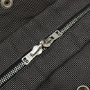 HERMES Her Line Tragetasche Canvas Grau Silber Auth BA12917-18