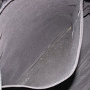 HERMES Her Line Tragetasche Canvas Grau Silber Auth BA12917-11
