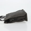 HERMES Her Line Tragetasche Canvas Grau Silber Auth BA12917-4