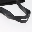 BVLGARI Logo Mania Tote Bag Canvas Black Silver Auth BA12918-7