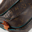 LOUIS VUITTON Monogram Perfo Saumur 30 Shoulder Bag M93998 LV Auth BA1291A-14