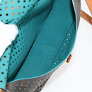 LOUIS VUITTON Monogram Perfo Saumur 30 Shoulder Bag M93998 LV Auth BA1291A-20